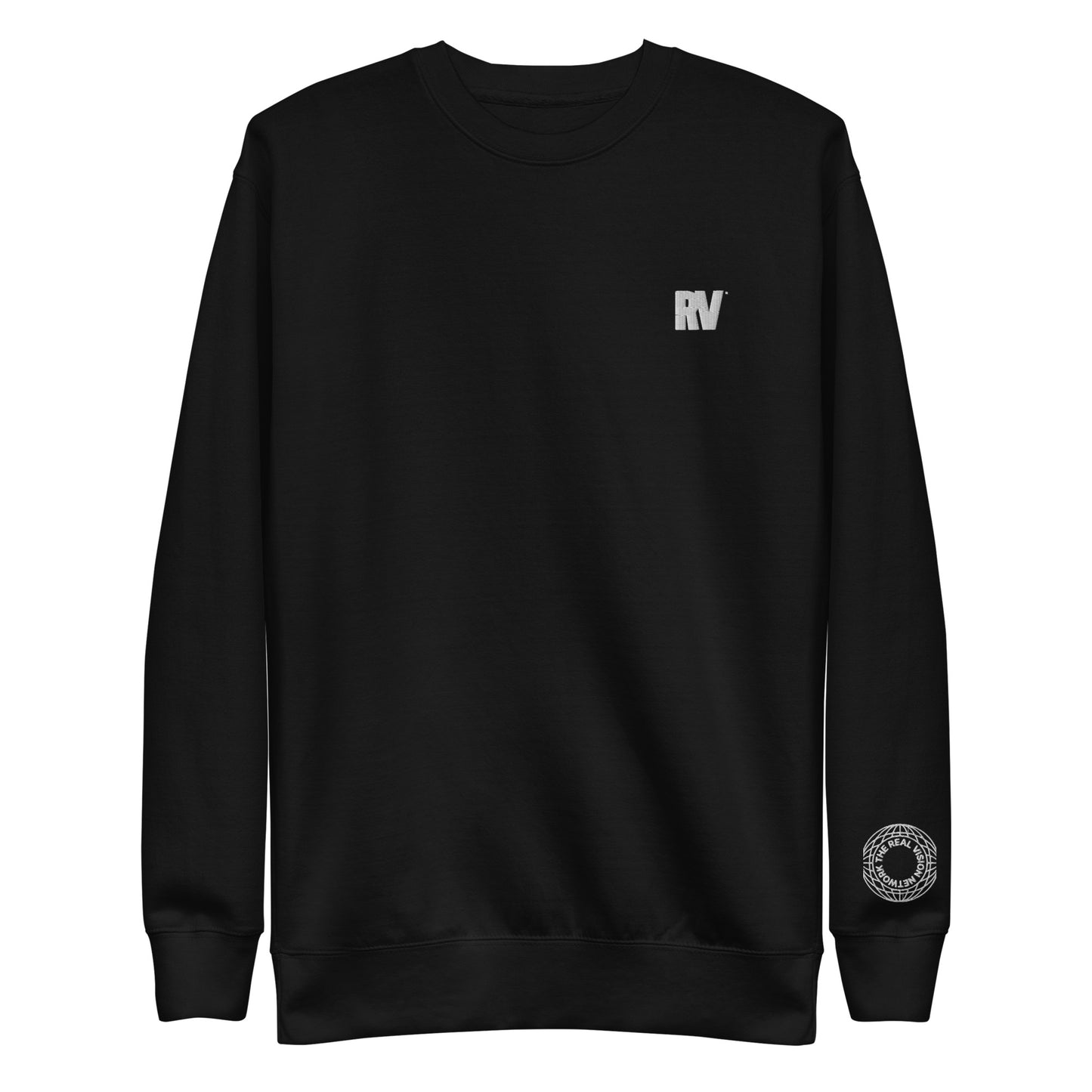 RV Embroidered Crew Neck