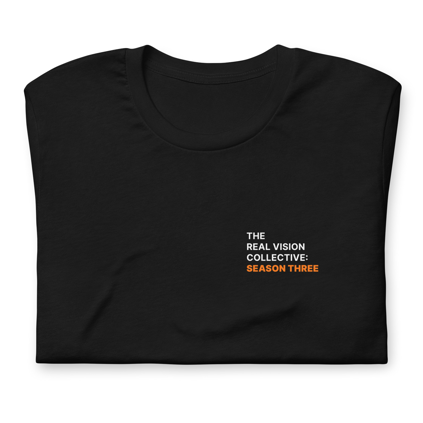 The RV Collective S03 Unisex Black Tee
