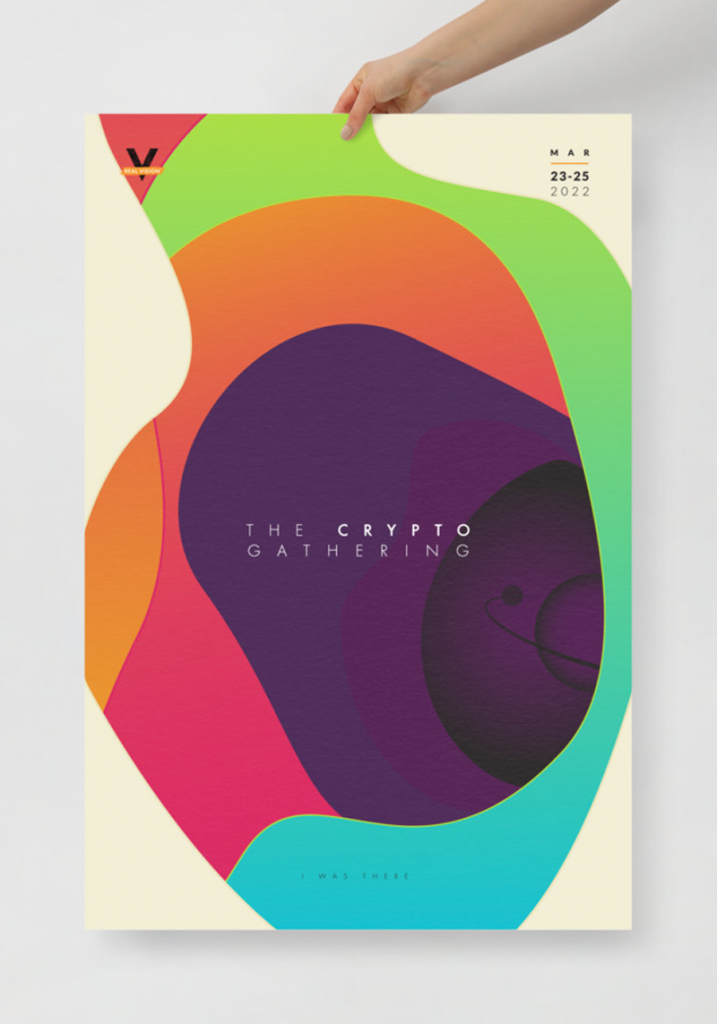 REAL VISION CRYPTO GATHERING 2022 (I WAS THERE) POSTER