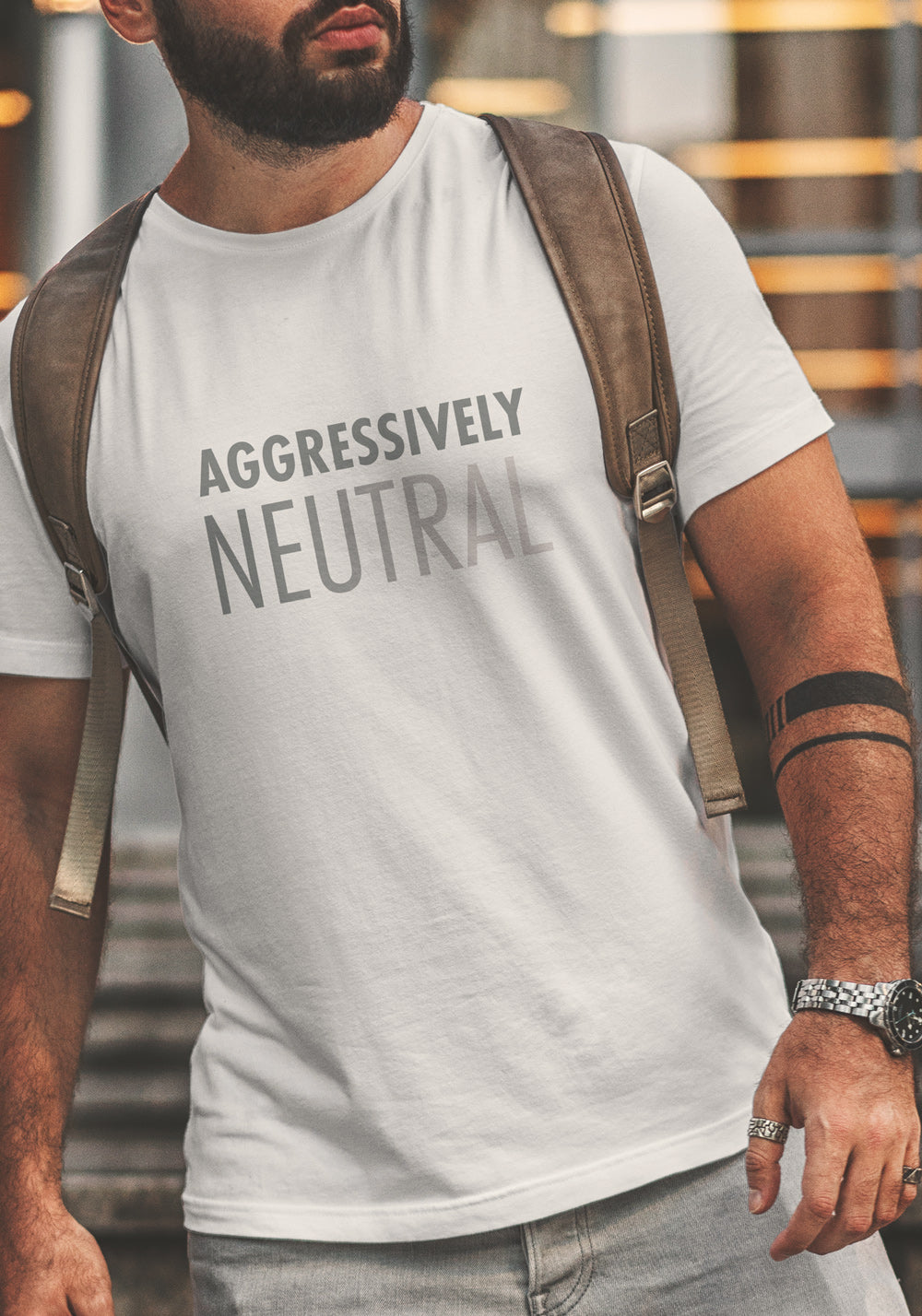 Aggressively Neutral Tee