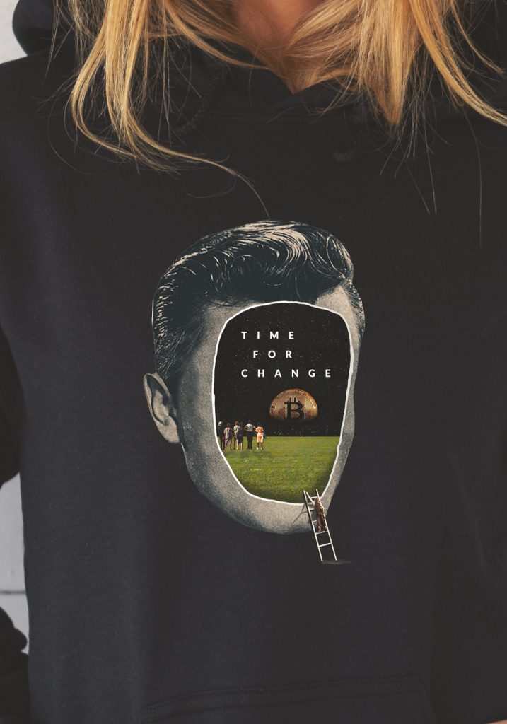 Real Vision Crypto Head Hoodie