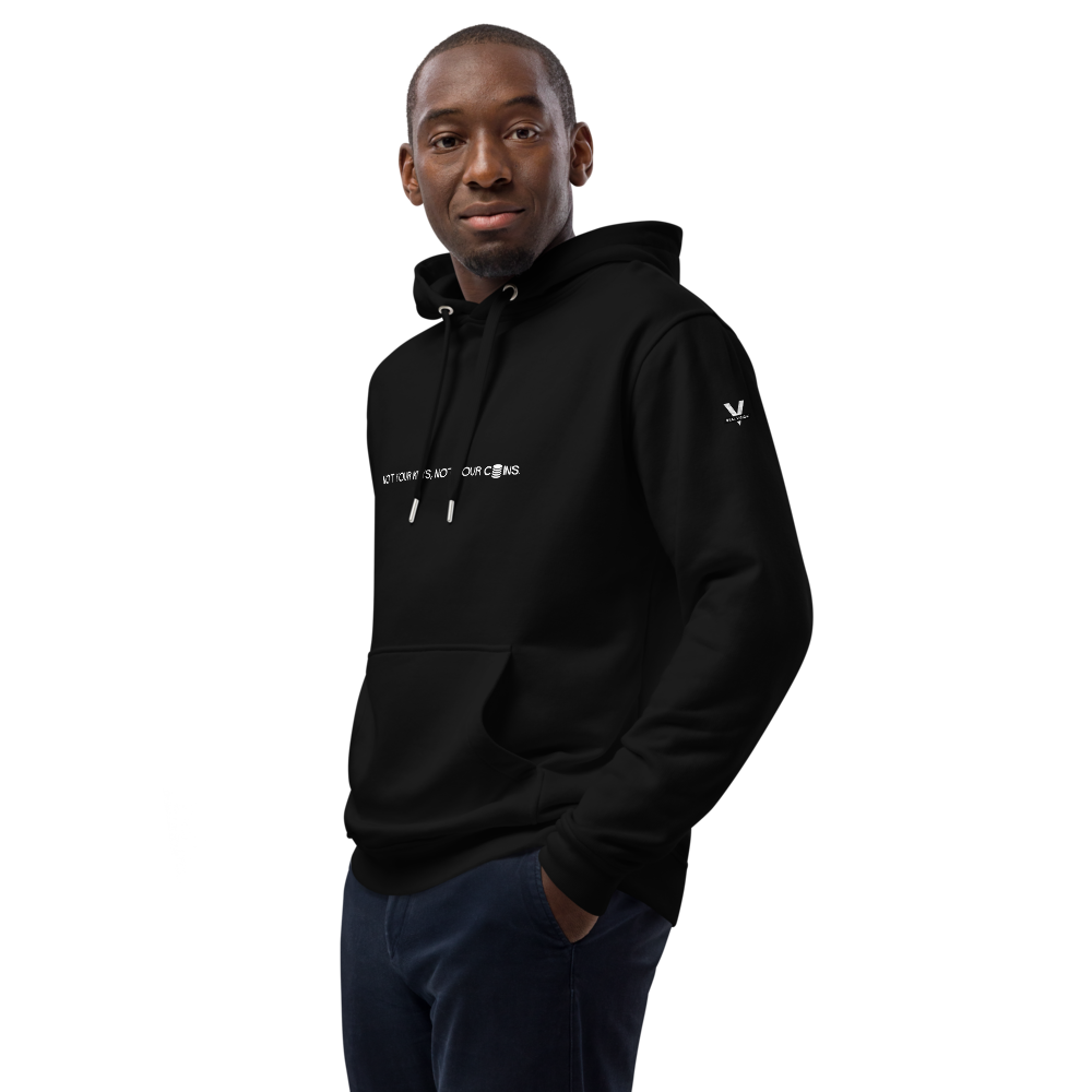 Not Your Keys, Not Your Coins Black Hoodie