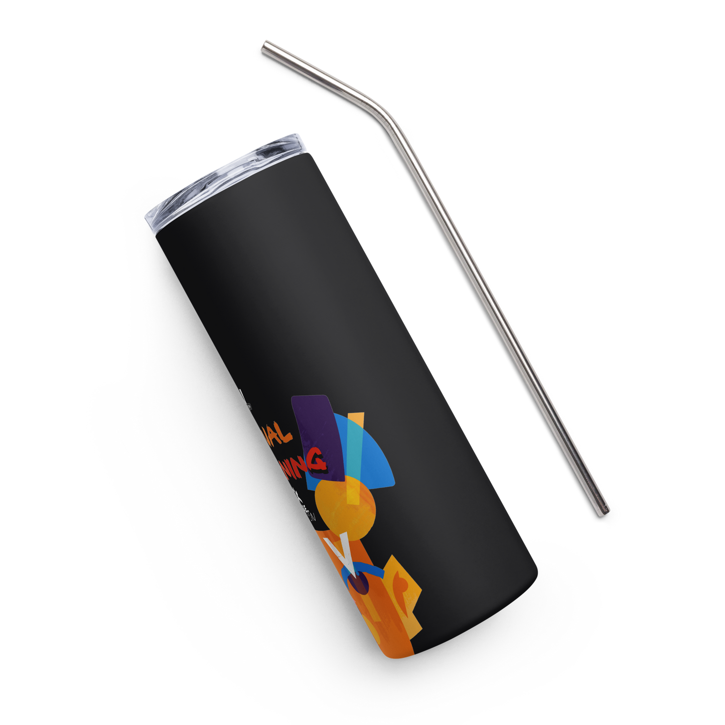 Festival of Learning 2023 Stainless Steel Tumbler (Black)