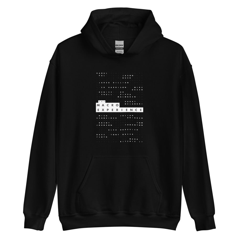The Macro Experience 2022 Black Hoodie
