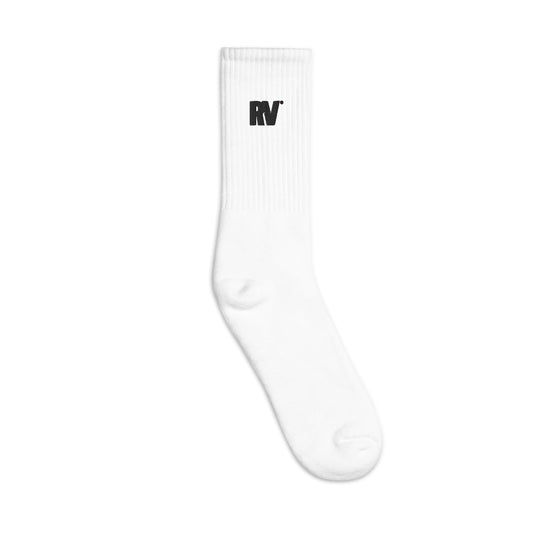 RV Embroidered Socks