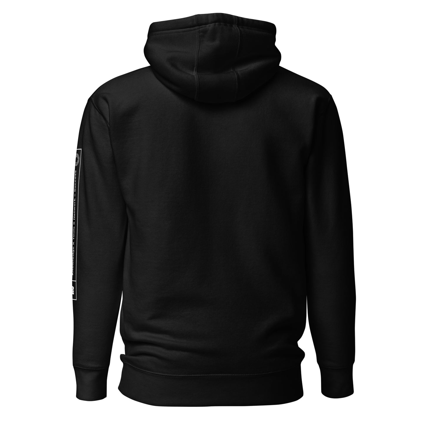 RV10 Unisex Black Hoodie