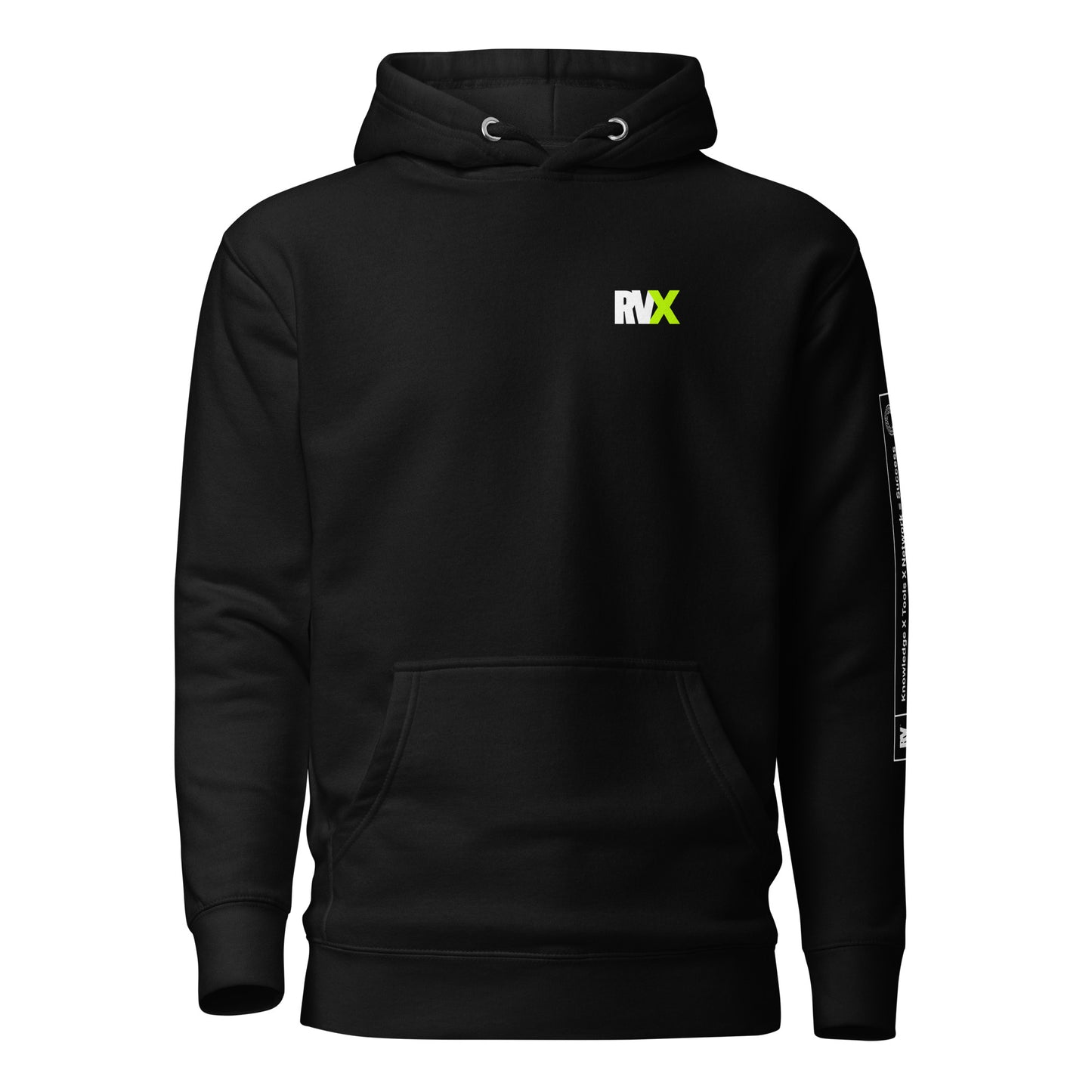 RV10 Unisex Black Hoodie