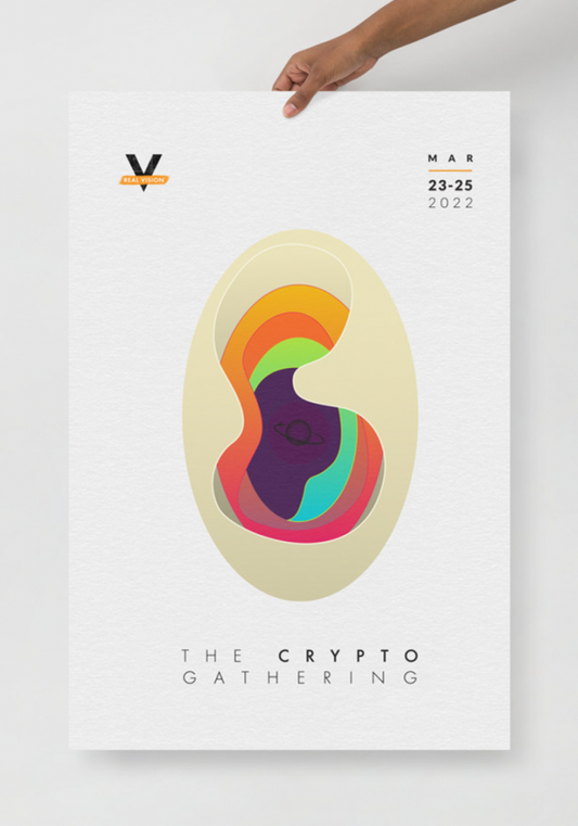 REAL VISION CRYPTO GATHERING 2022 POSTER