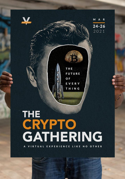 Real Vision Crypto Gathering 2021 Poster