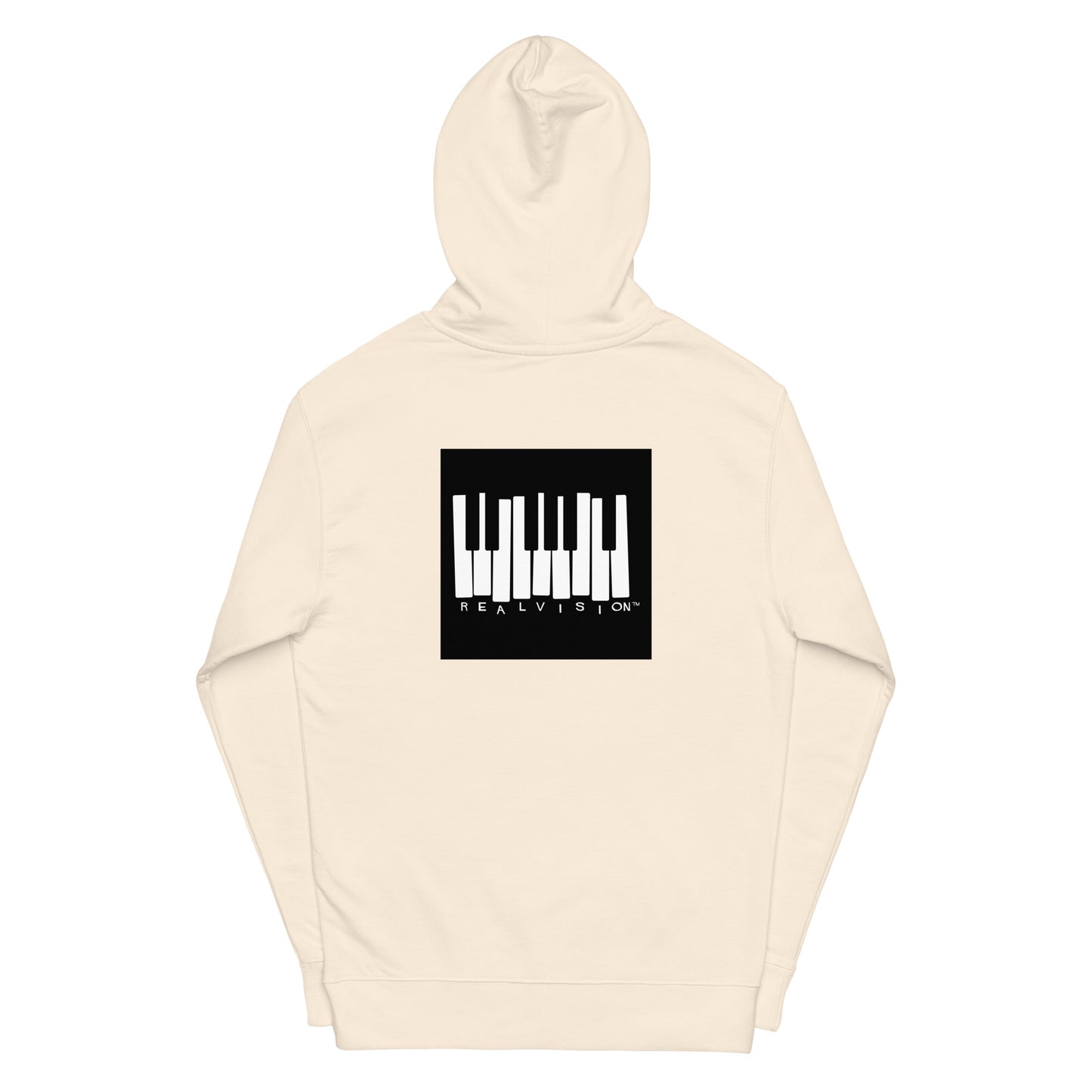 Not Your Keys, Not Your Coins Neutral+ Black Midweight Hoodie